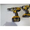 Image 2 : Qty 3 DeWalt Tools: DCD970 Drill/Driver, DCF787 Impact Driver & DCG412 Grinder