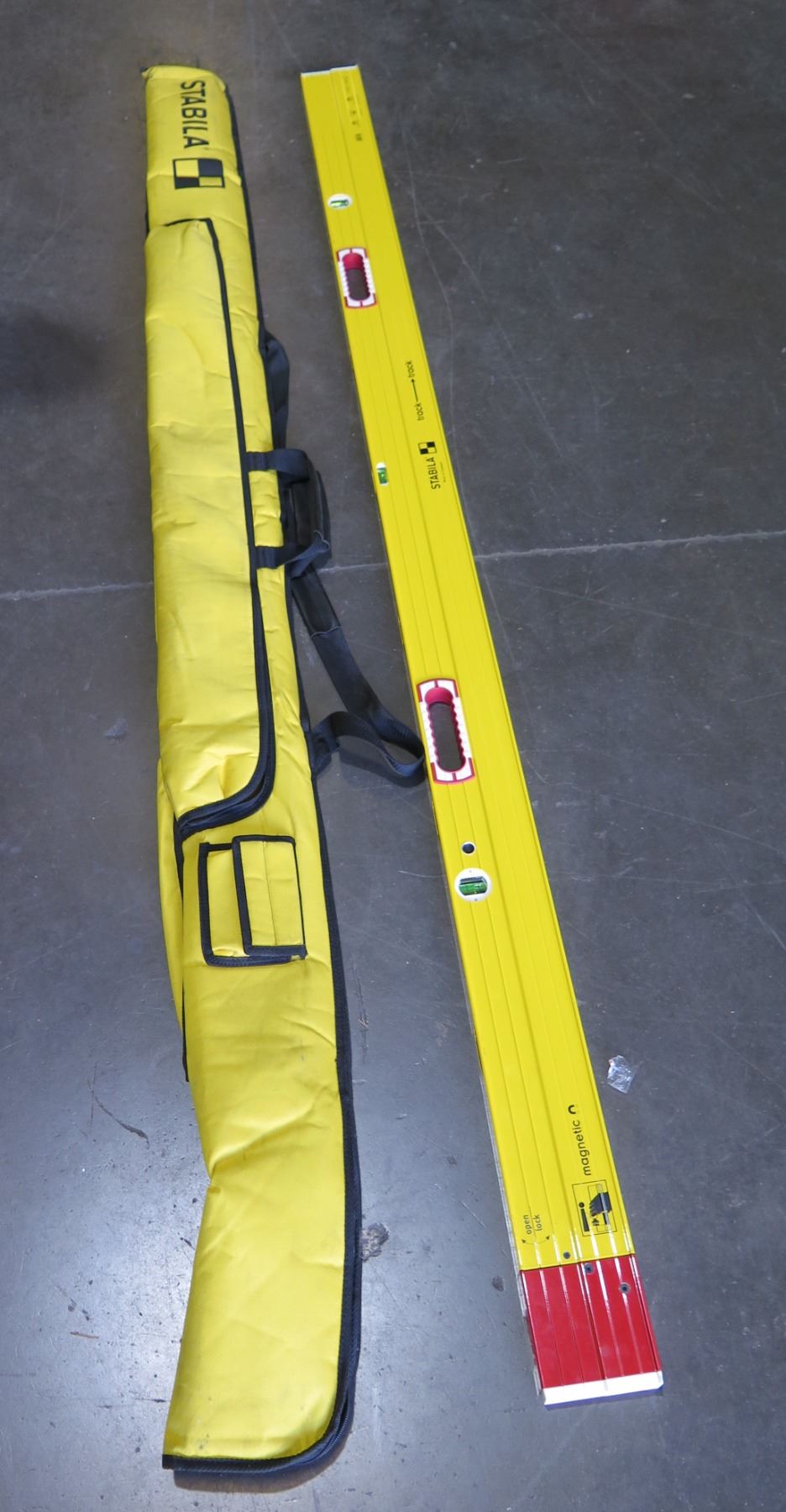 Lock Level Rattay Stabila Magnetic Open Lock Level in Carry Case - Oahu Auctions