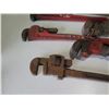 Image 2 : Qty Approx. 10 Pipe Wrenches, Misc Sizes