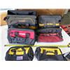 Image 8 : Qty 6 Soft Toolboxes: DeWalt, Husky, Craftsman, etc Misc Sizes