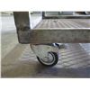 Image 2 : Rolling Cart w/ Metal Mesh Deck & Angle Iron Frame 25"x36"x37"H