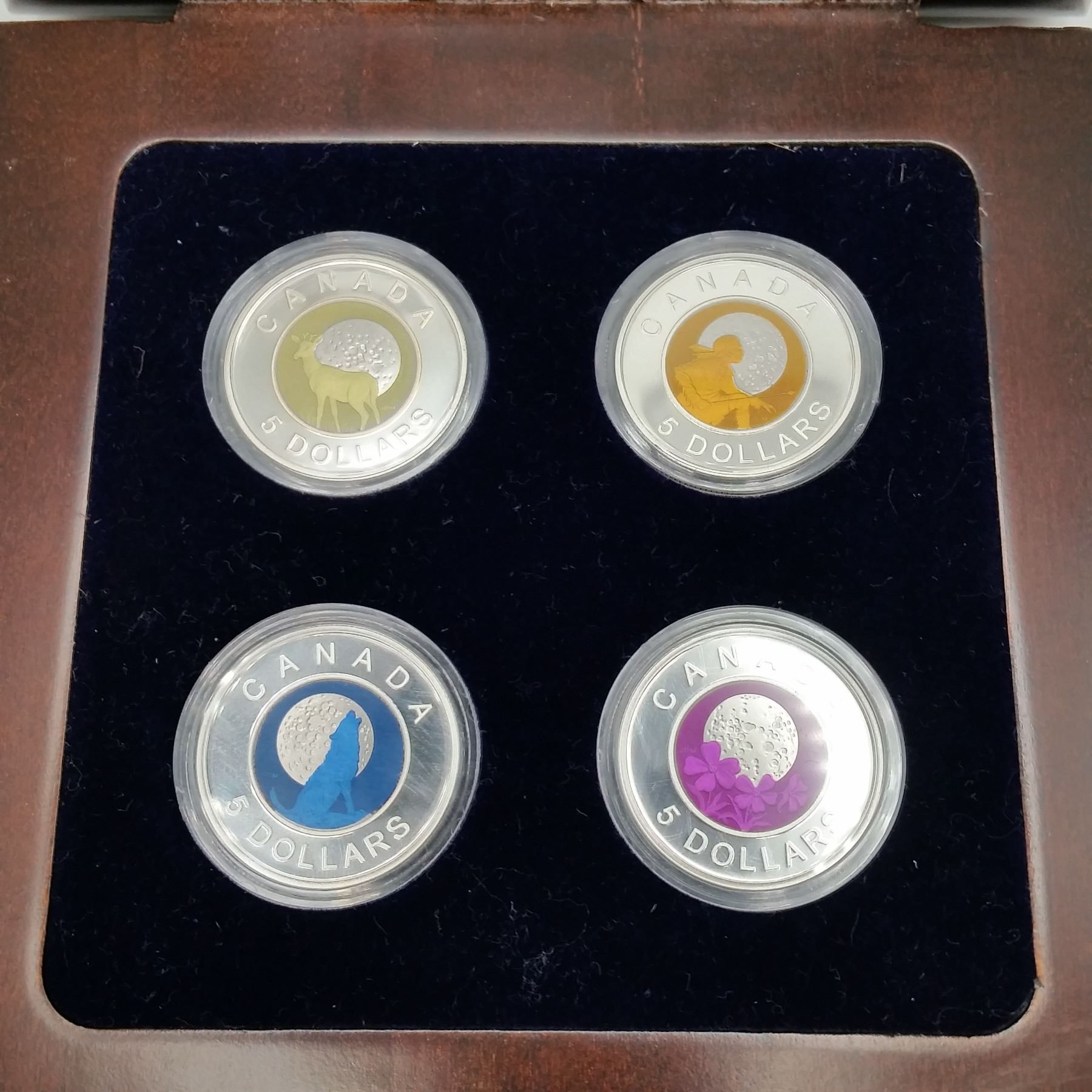 RCM 2011 & 2012 Calendar in the Sky Series Set of 4 5 Sterling Silver