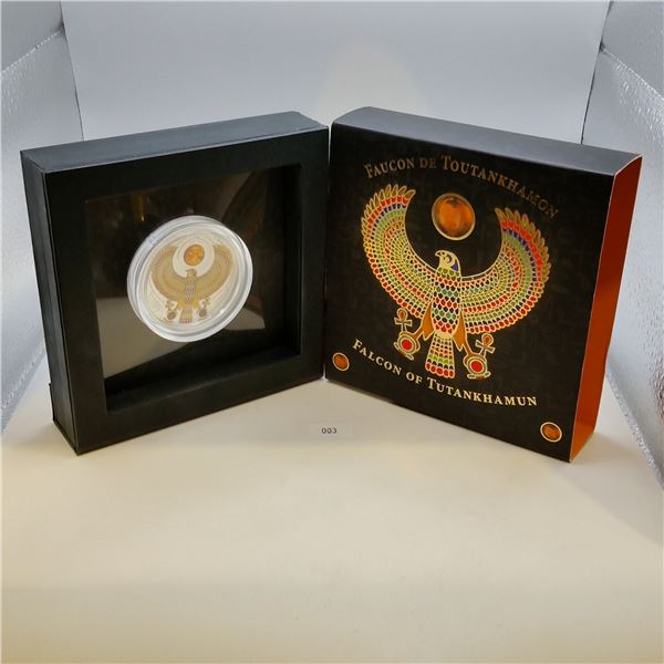 2017 Niue Falcon of Tutankhamun $2 Fine Silver Coin