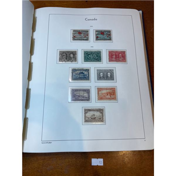 Binder of Canadian Specialty Stamps