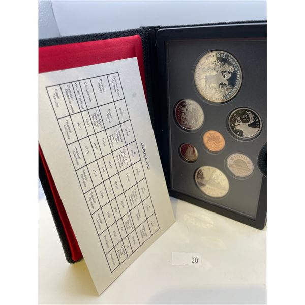 1985 Canadian Double Dollar Set (Contains 23.33g of 50% Silver)