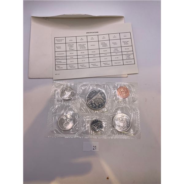 1986 Canadian Proof Set