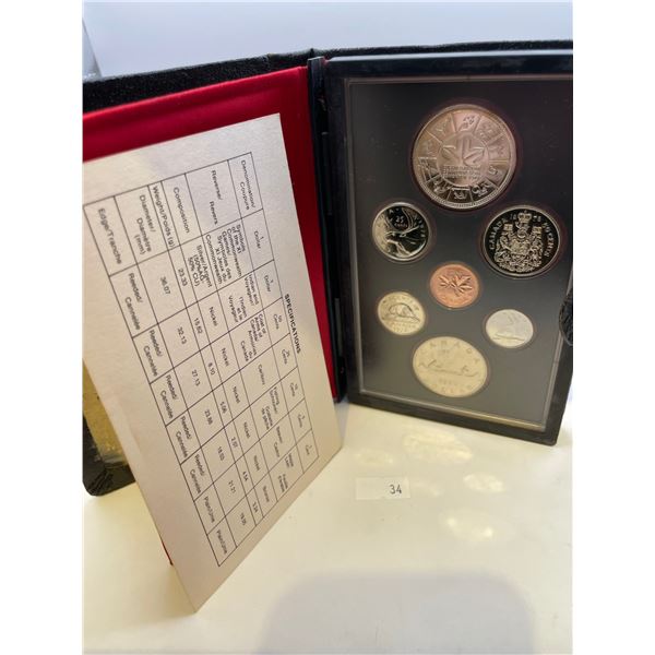 1978 Canadian Double Dollar Proof Set (23.33g 50% Silver)