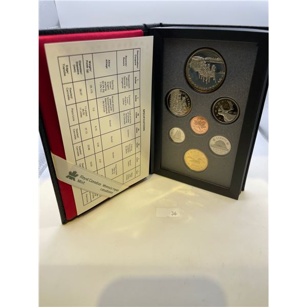 1992 Canadian Double Dollar Proof Set (25.175g 925 Silver)