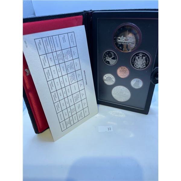 1984 Canadian Double Dollar Proof Set (23.33g 50% Silver)