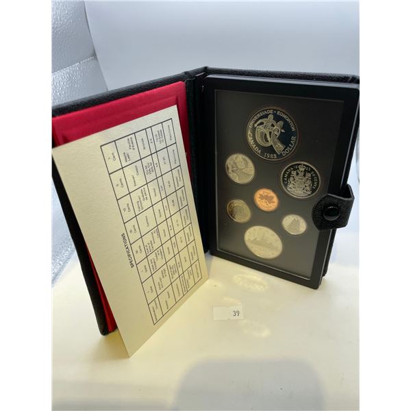 1983 Canadian Double Dollar Proof Set (23.33g 50% Silver)