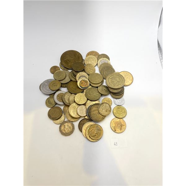Variety of Foreign Coins