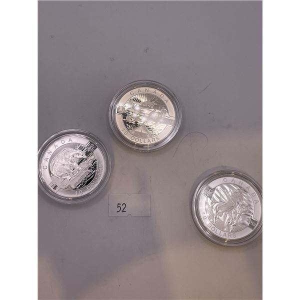 2013 $10 O Canada The Polar Bear, Canadian Summer Fun, Royal Canadian Mounted Police