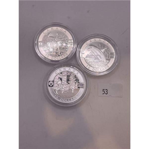 2013 $10 O Canada - Orca, The Caribou, Holiday Season