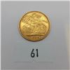 Image 2 : 1900 Gold Half Sovereign Queen Victoria