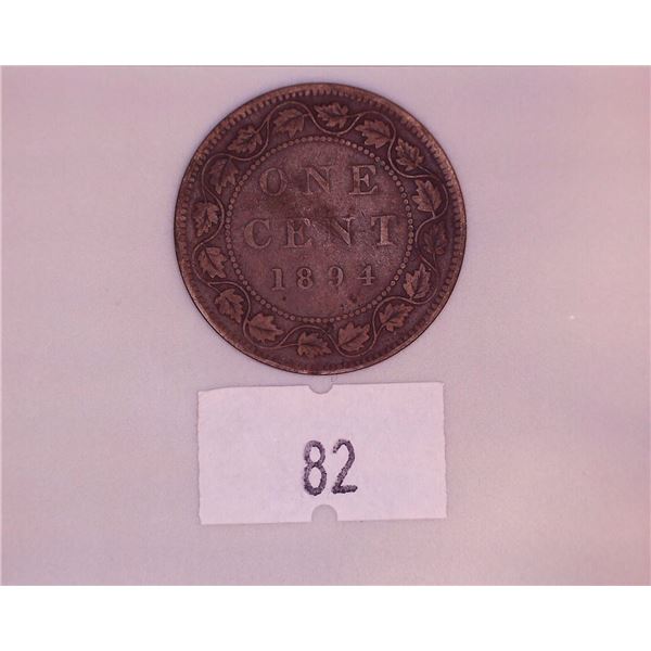 1894 Victoria Large Cent