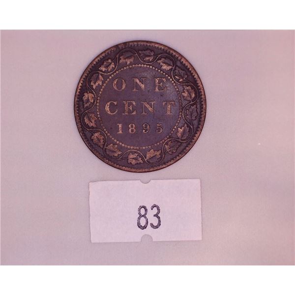 1895 Victoria Large Cent