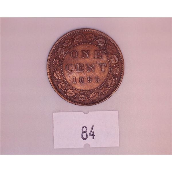 1896 Victoria Large Cent