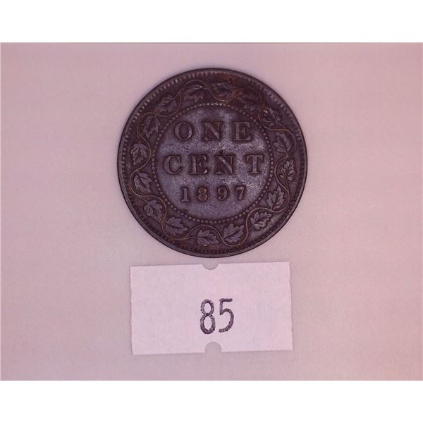 1897 Victoria Large Cent