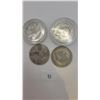 Image 1 : UK Early 20th Cent. Silver Florins Set of 4