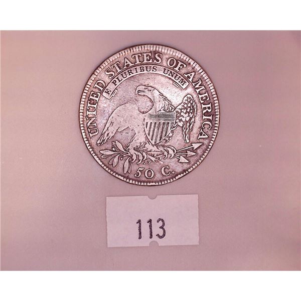 1810 American Half Dollar - Capped Bust, Lettered Edge