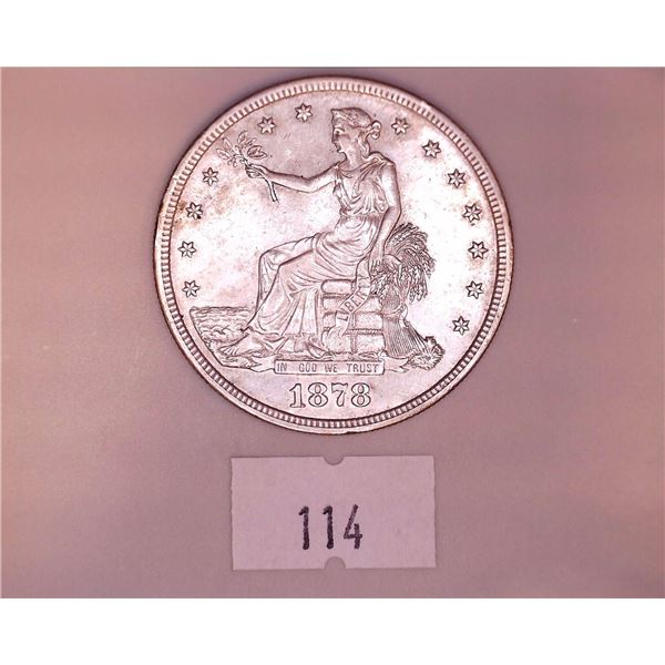 1878S American Silver Trade Dollar