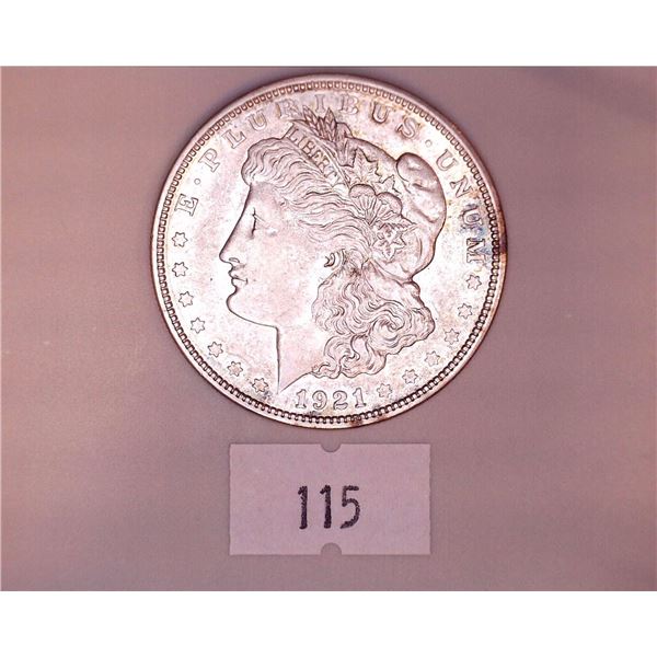1921D American Silver Morgan Dollar