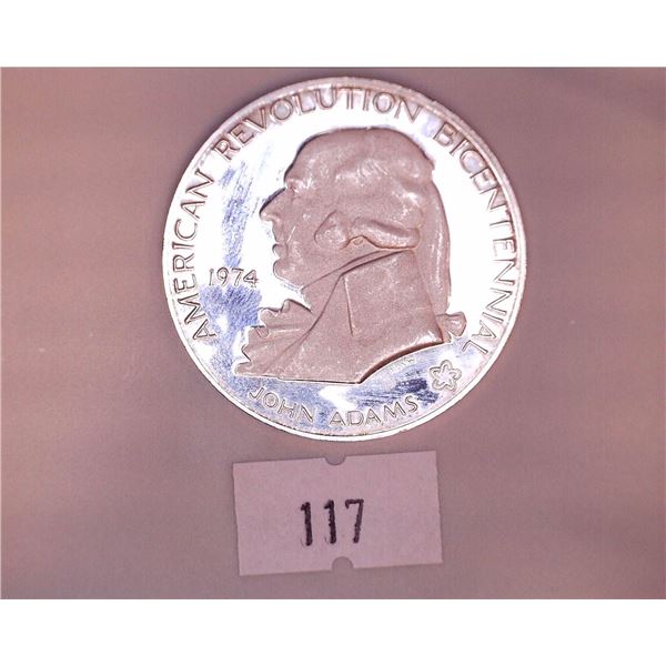 Sterling Silver American Revolution Bicentennial Medal