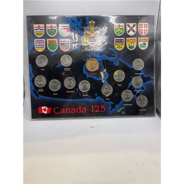 Canada 125 Coin Set