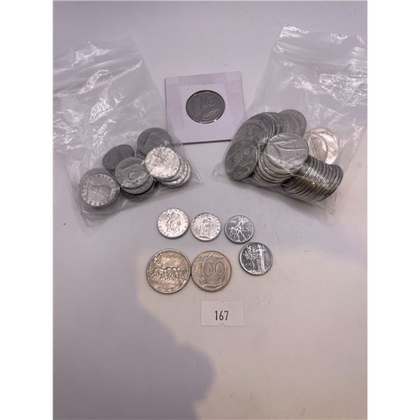 Collection of Modern Italian Coins