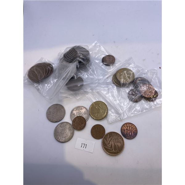 Collection of Modern Belgium Francs