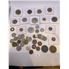 Image 1 : Collection of World Coins + Tokens