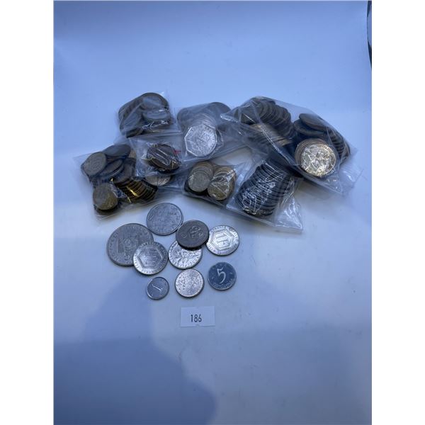 Collection of Modern (Post-1960's) French Coins