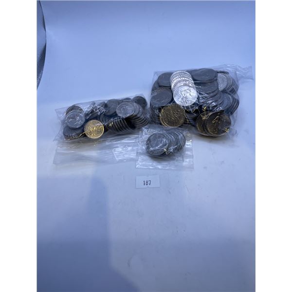 Collection of Modern (Post-1960's) French Coins