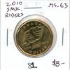 Image 1 : 2010 Saskatchewan Roughriders Loonei Dollar. MS-63. Go Riders!