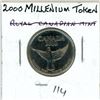 Image 1 : 2000 Millennium Canada Post Dove medal. BU.