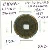 Image 1 : China. 1821 – 1851 Ch’ing Dynasty Hu-Pu Board of Revenue 1 Cash. Uncirculated.
