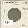 Image 1 : Luxembourg. 1946 1 Franc. EF.
