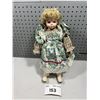 Image 1 : Vintage doll w/stand