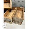 Image 2 : Lot of Vintage wooden parts boxes