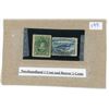 Image 1 : Newfoundland 1 cent & Seal 5 cent stamps
