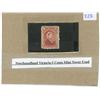 Image 1 : Newfoundland Victoria 6 cent stamp - mint, never used