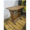 Image 2 : vintage wooden side table - 28"x22"x31"H