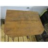 Image 3 : vintage wooden side table - 28"x22"x31"H