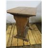 Image 4 : vintage wooden side table - 28"x22"x31"H