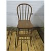 Image 1 : wooden high chair
