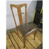 Image 2 : vintage wooden dining chair