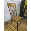 Image 2 : vintage wooden dining chair