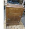 Image 1 : antique ice chest/cooler cabinet - 29.5"x19"x42"H