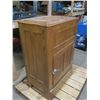Image 2 : antique ice chest/cooler cabinet - 29.5"x19"x42"H
