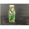 Image 1 : Milk Jar of Marbles